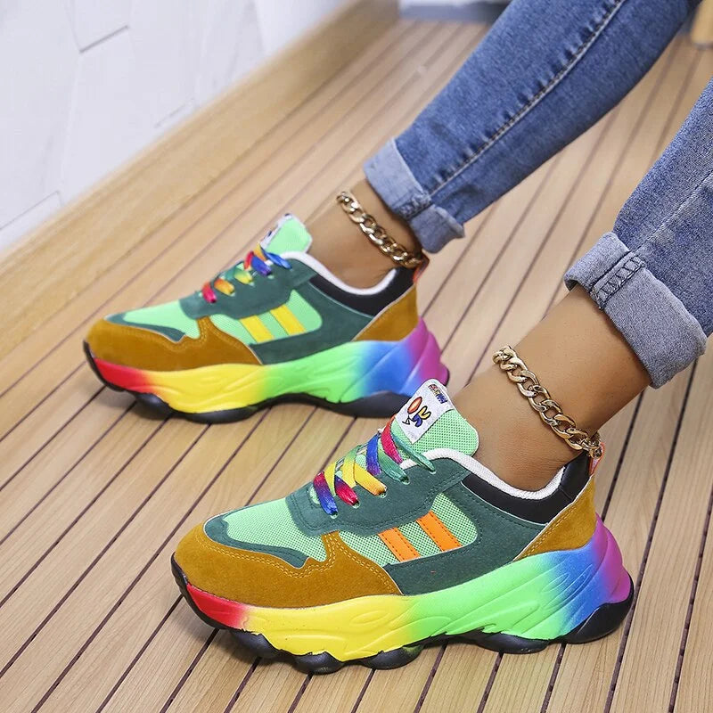 Lune London | Rainbow Orthopedic Sneakers