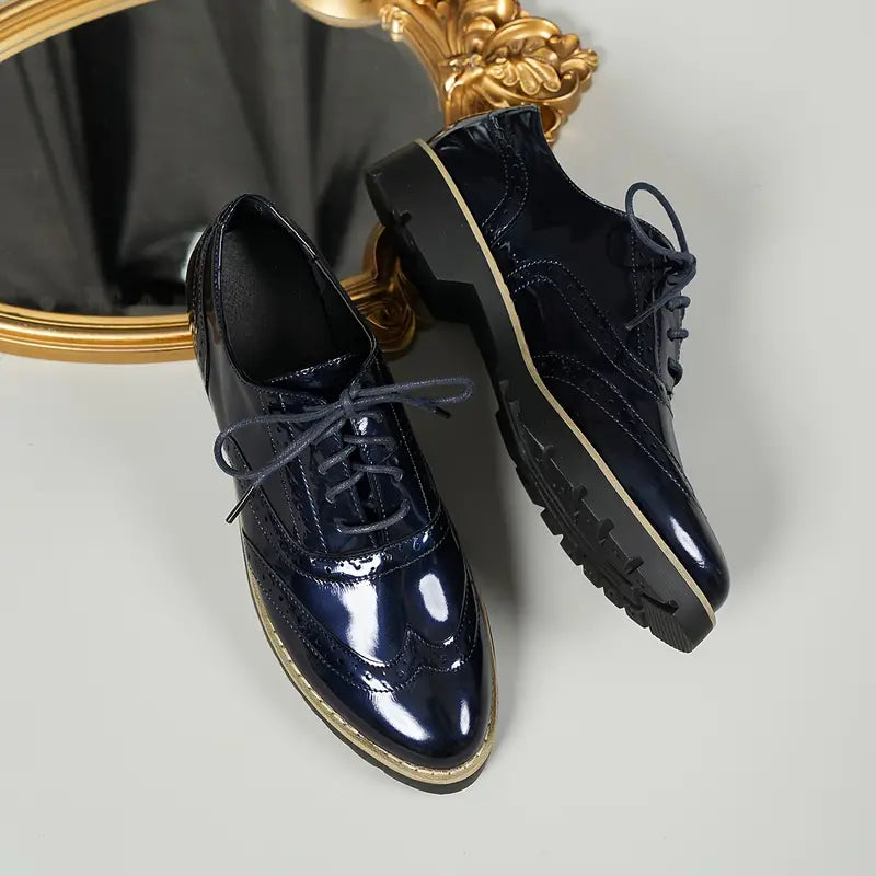 Lune London | Fashionably Stamped Patent Shoes for Women