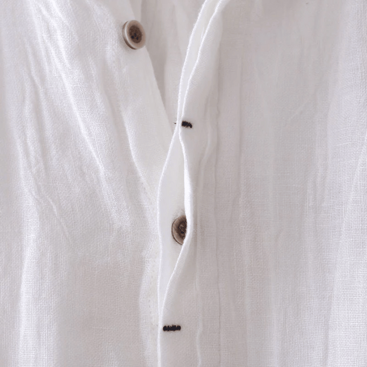 Amarae | Short Sleeve Linen Shirt