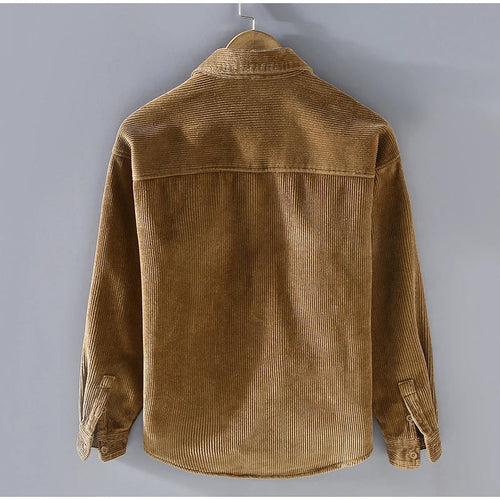Amarae | Cord Shirt Casual Long Sleeved Pockets