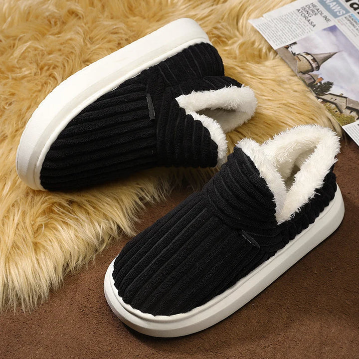Lune London | Slipper - Orthopedic support - Soft and comfortable insole - Soft velvet appearance