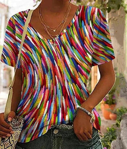 Amarae | Colorful Leisure Top