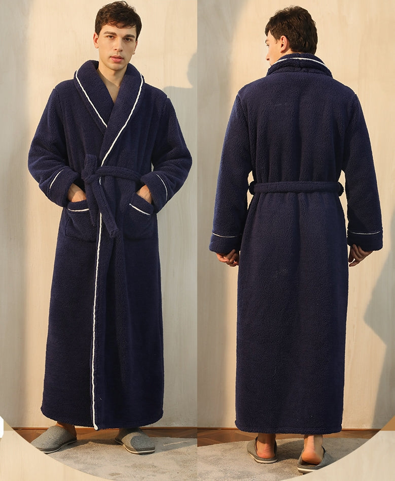Lune London | Stylish Thick Over-Knee Plush Bathrobe