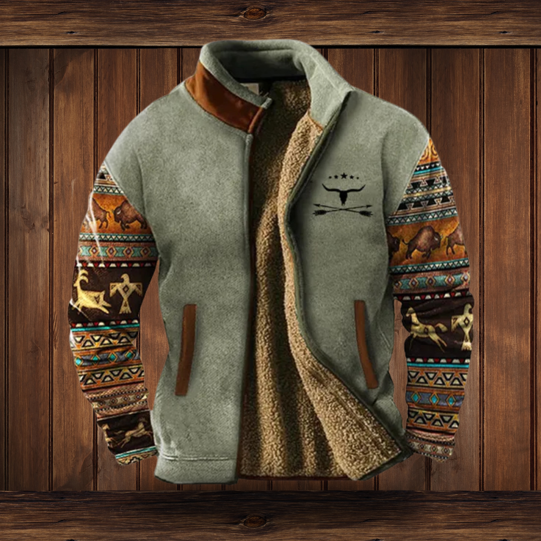 Men’sMerino Fleece Jacket for Outdoor Warmth & Comfort | Lune London