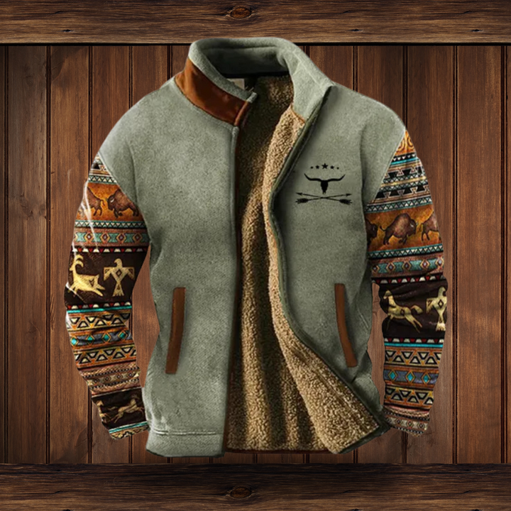 Men’sMerino Fleece Jacket for Outdoor Warmth & Comfort | Lune London