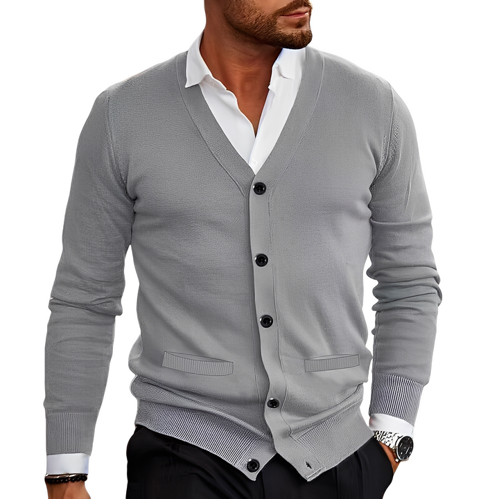 Amarae | Casual Cotton Cardigan with Buttons for Men