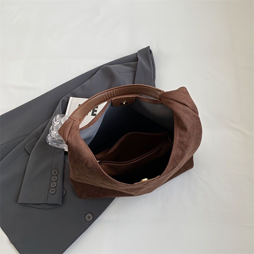 Lune London | Women's Suede Tote Bag Stylish Women's Bag