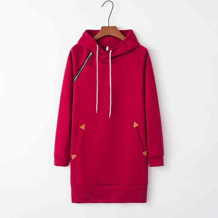 Amarae | Casual hoodie sweat dress with pockets