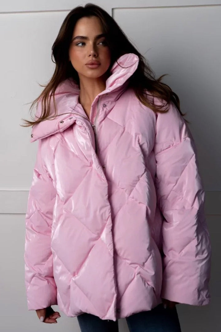 Amarae | Fit quilted cotton jacket