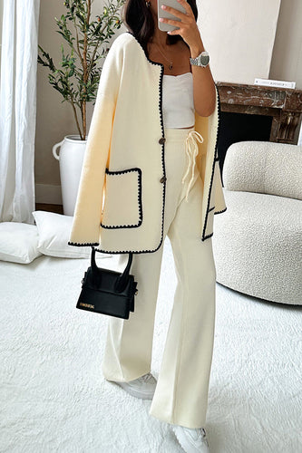 Amarae | Stylish Edge Decorated Bag Loose Fashion Jacket