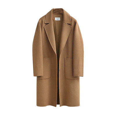 Amarae | longer wool coat for women