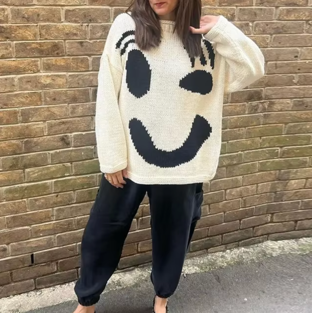 Lune London | Cozy oversized cotton knit sweater