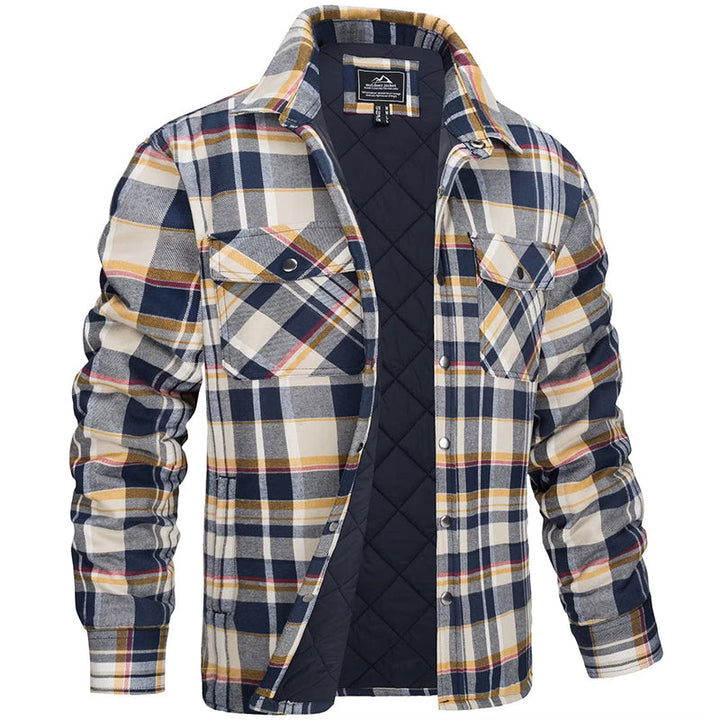 Lune London | Men's Lumberjack Jacket in Checked Design