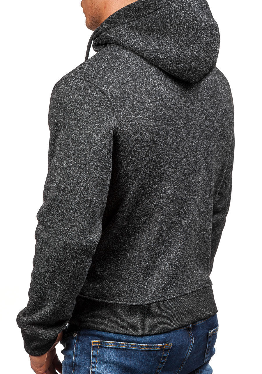 Men's hooded jacket with modern zip closure and practical side pockets Lune London