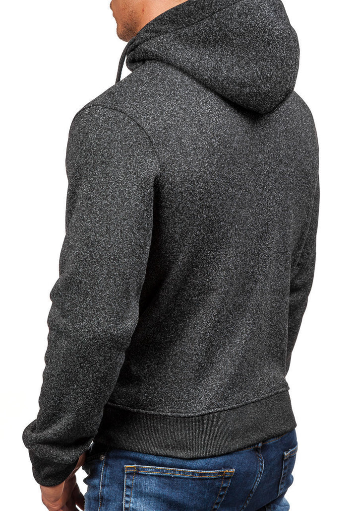 Men's hooded jacket with modern zip closure and practical side pockets Lune London