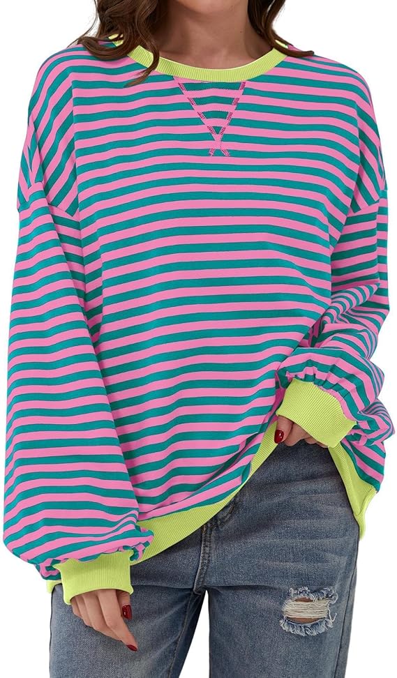Lune London | Comfortable striped oversized sweater