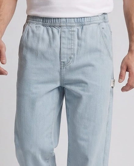 Men's Loose-Fitting Denim Pants with Casual Cut Amarae