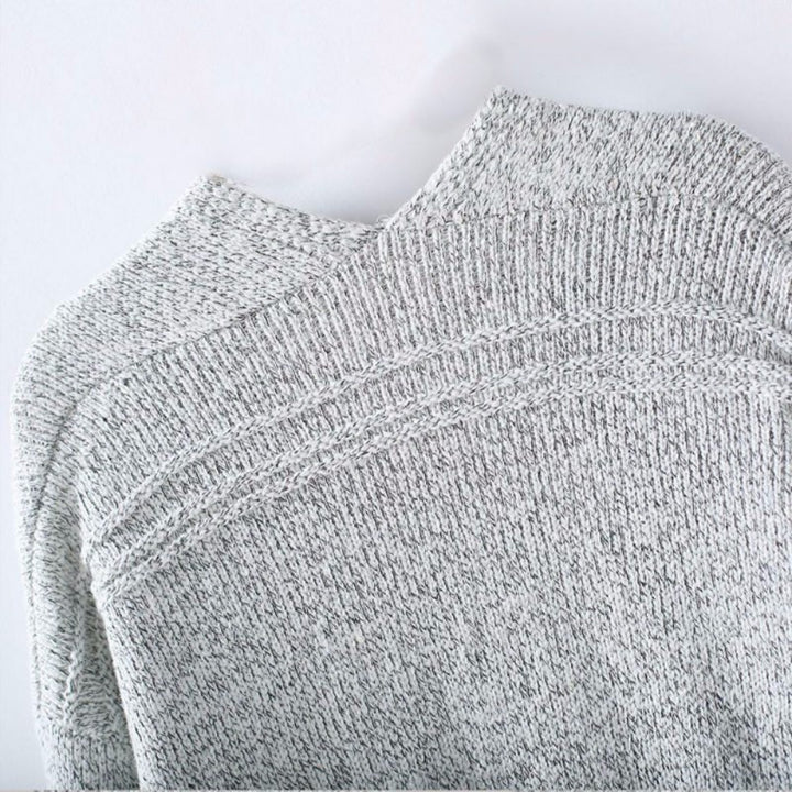 Ladies large knit cardigan to tie with practical pockets and casual cut Chic and Still