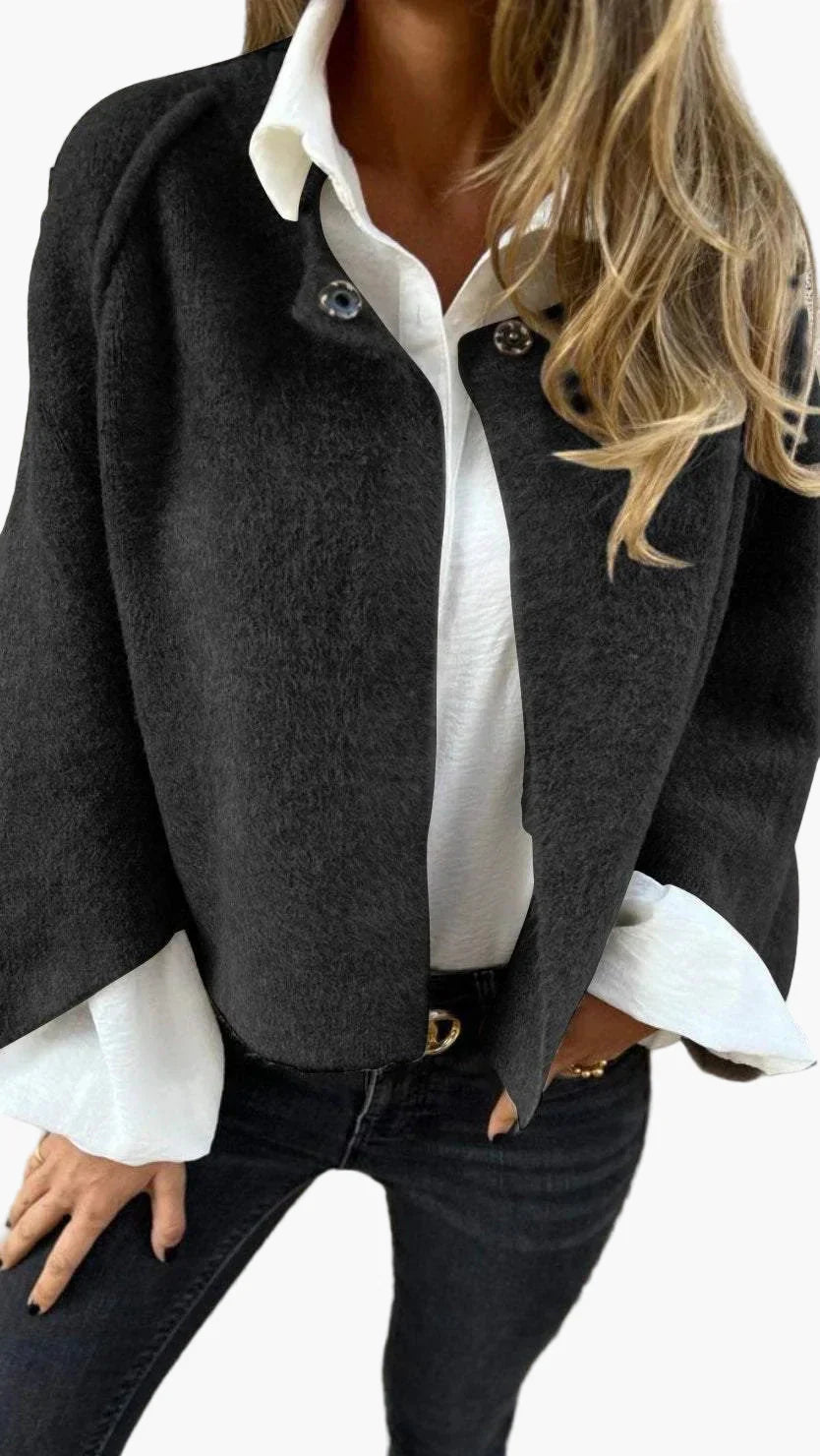 Amarae | Celeste coat - Elegant short jacket style for work and everyday