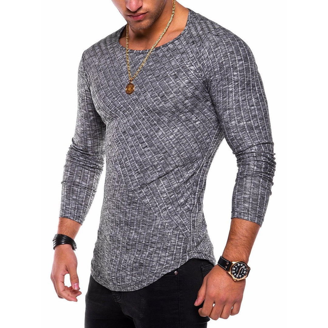 Men's long-sleeve shirt with textured surface Lune London