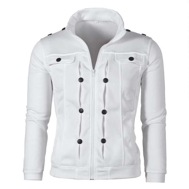 Winter sweatshirt jacket for women with stylish button details Lune London