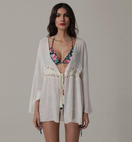 Ladies lightweight cover-up tunic in bohemian style Amarae