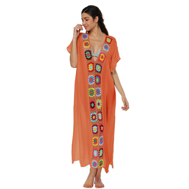 Bohemian-Inspired Crochet Summer Dress for Women Lune London