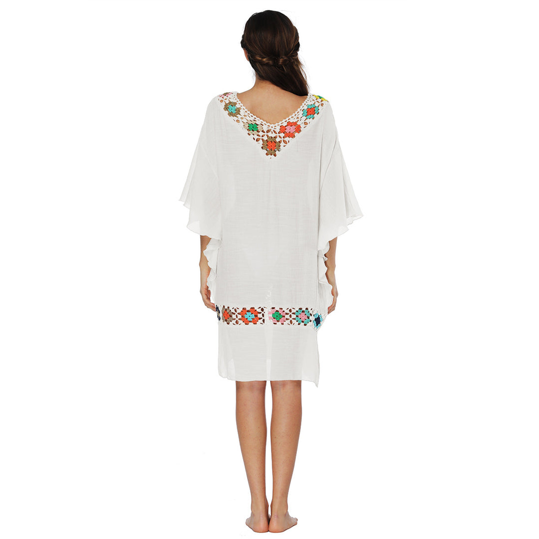 Lune London Embroidered Beach Tunic for Women