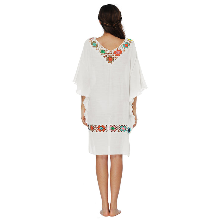 Lune London Embroidered Beach Tunic for Women