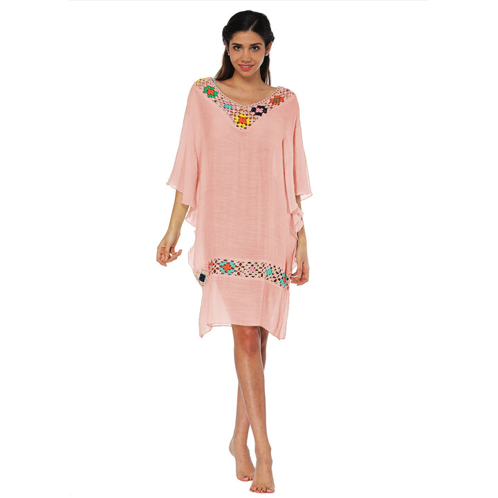 Lune London Embroidered Beach Tunic for Women