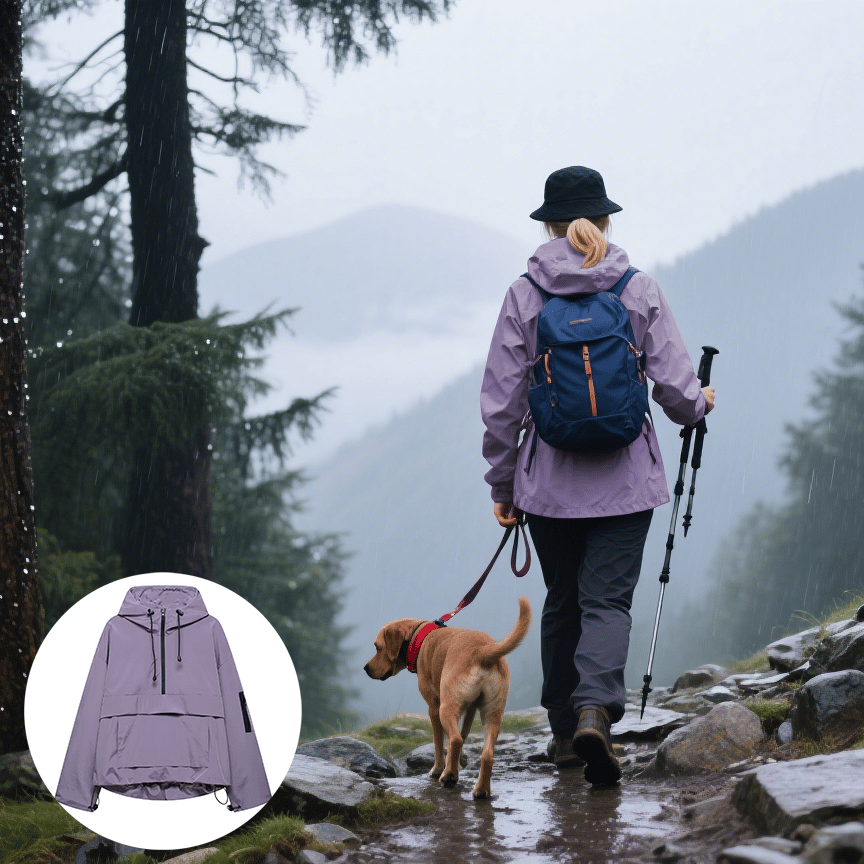 Lune London | 3-in-1 waterproof jacket for outdoor adventures