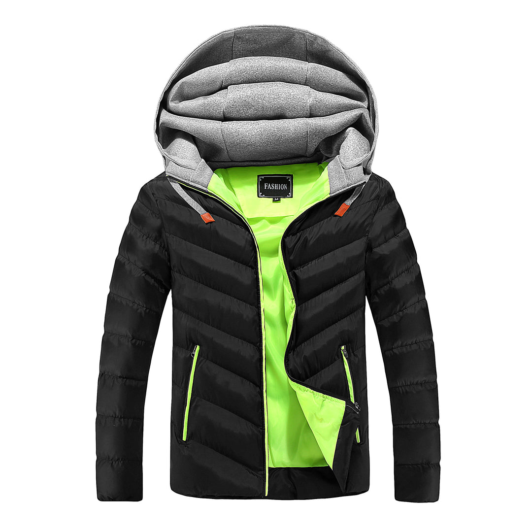 Insulated functional jacket for men with breathable fleece lining Lune London