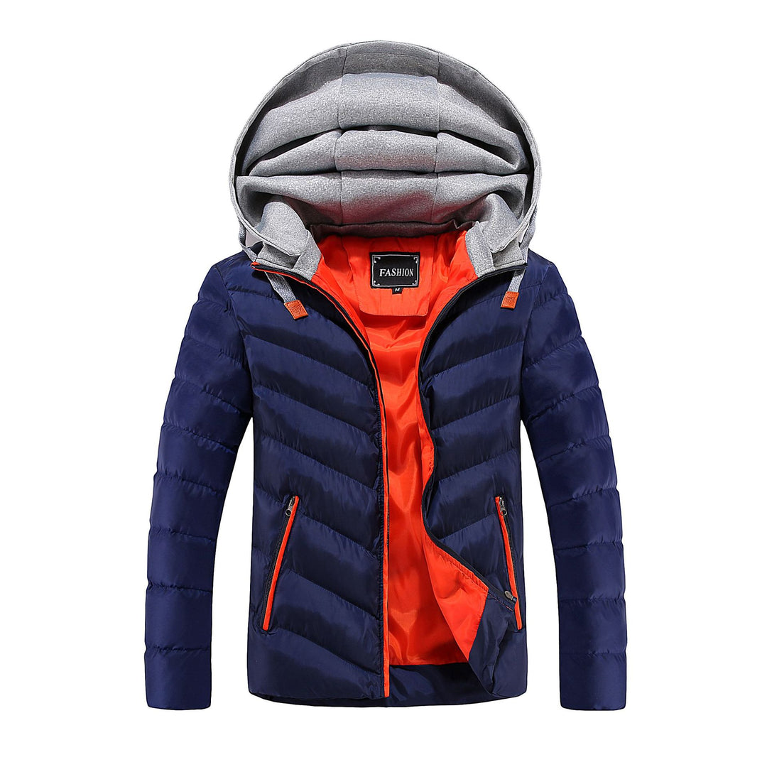 Insulated functional jacket for men with breathable fleece lining Lune London