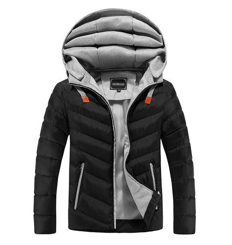 Insulated functional jacket for men with breathable fleece lining Amarae