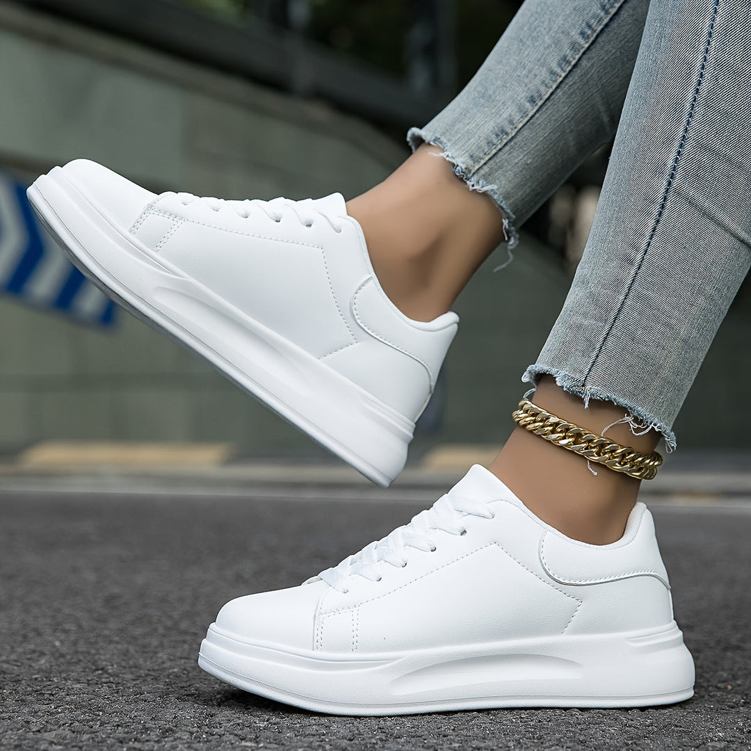Lune London | Women's White Sneakers Casual
