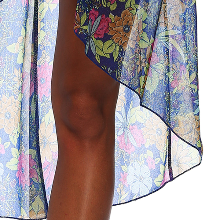 Women Lightweight Floral Bath Cover-Up Kimono Lune London