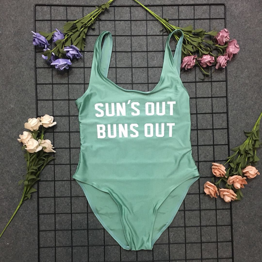 Women Fun Statement One-piece Swimsuit Lune London