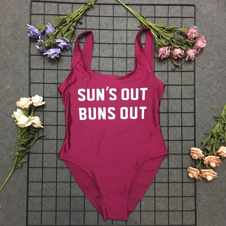 Women Fun Statement One-piece Swimsuit Lune London