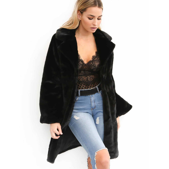 Luxurious fleece coat for women Lune London