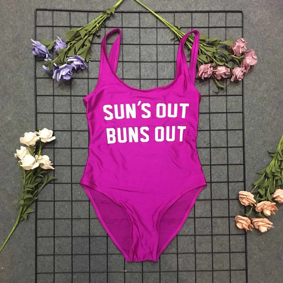 Women Fun Statement One-piece Swimsuit Lune London