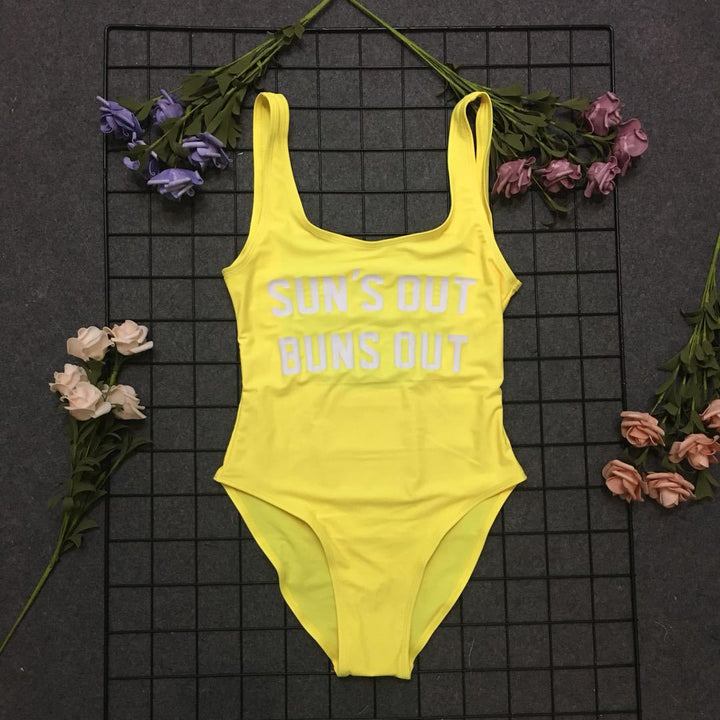 Women Fun Statement One-piece Swimsuit Lune London