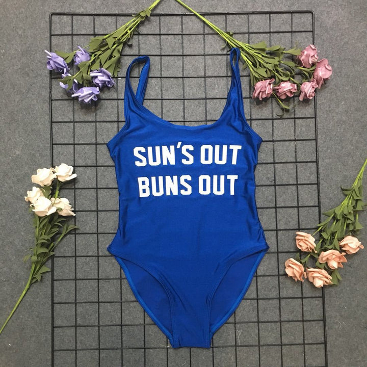 Women Fun Statement One-piece Swimsuit Lune London