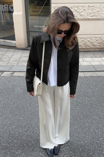 Amarae | Moto style leather jacket