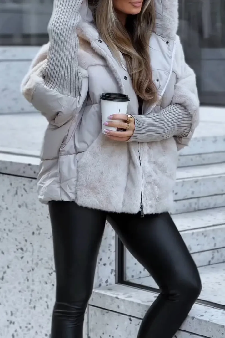 Lune London | Luxurious Modern Bomber Jacket with Hood