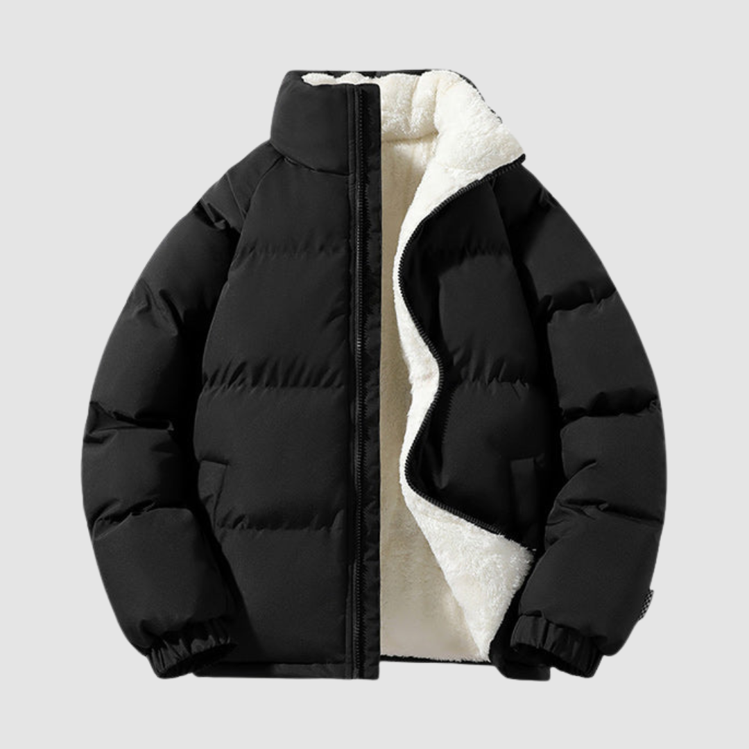Warm Fleece lined Lightweight Puffer Jacket Women | Amarae