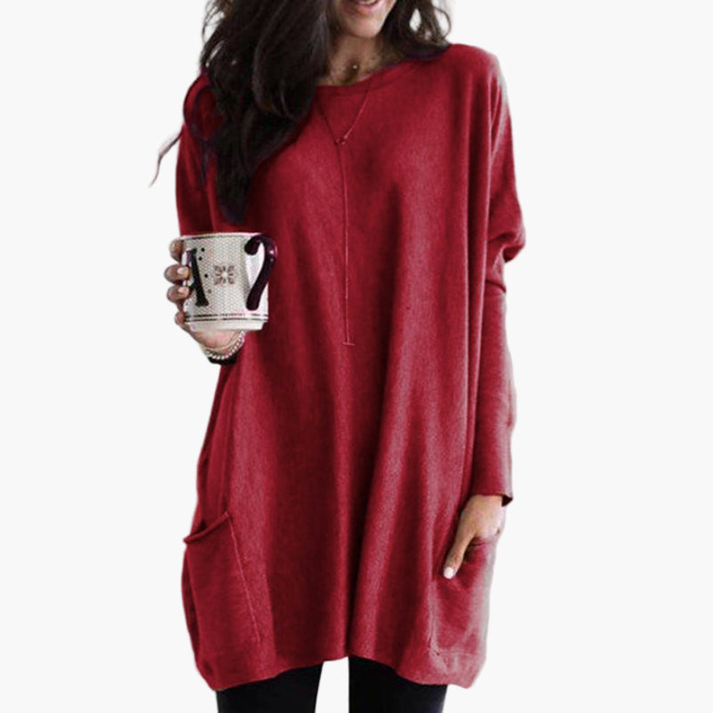 Lune London | Long oversized sweater - Comfortable casual look for autumn and winter
