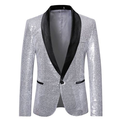 Amarae | Stylish Sequin Blazer for Men