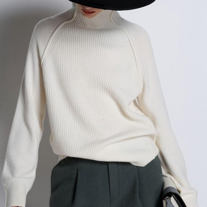 Lune London | Turtleneck Sweater - Soft Knit - Long Sleeve Comfortable Cut