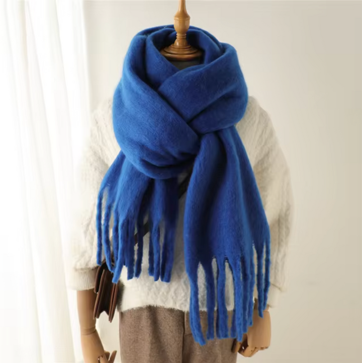 Women’s Pashmina Winter Scarf with Fringes – Warm & Elegant | Lune London