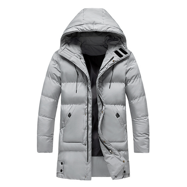 Chic Und Stil | Men's Winter Down Jacket with Hood